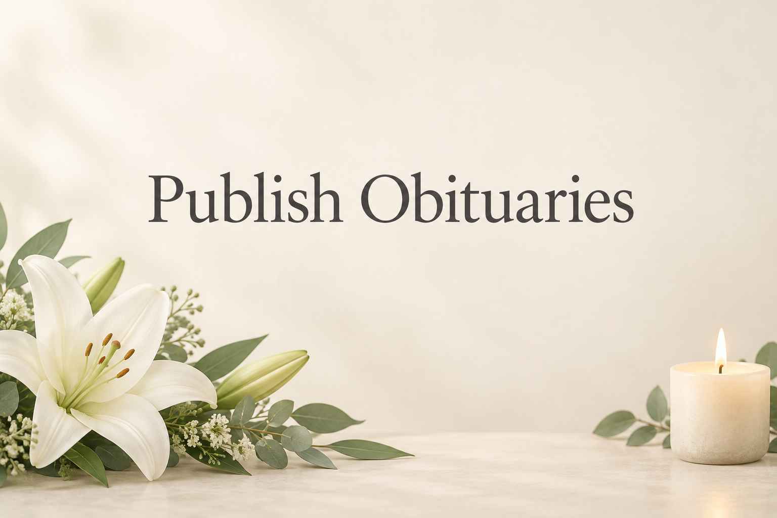 Why Do Families Publish Obituaries After a Loved One Dies